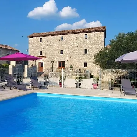 Mas De Caractere En Zone Natura 2000 Avec Jacuzzi Et Hammam בית נופש Seynes